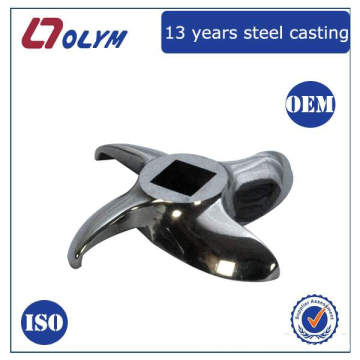 ISO certificado fábrica OEM acero inoxidable piezas de cera perdida piezas de corte de la máquina